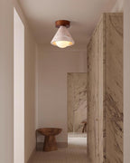 Kayla Travertine Ceiling Light — product view 3