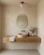 Kayla Travertine Ceiling Light — product view 7