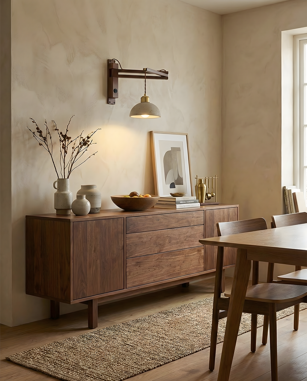 Zaid Travertine Wall Lamp — product view 14