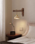 Zaid Travertine Wall Lamp — product view 15