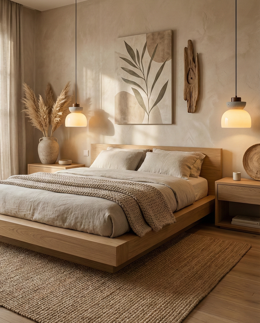 Paolina Travertine Pendant Light — product view 7
