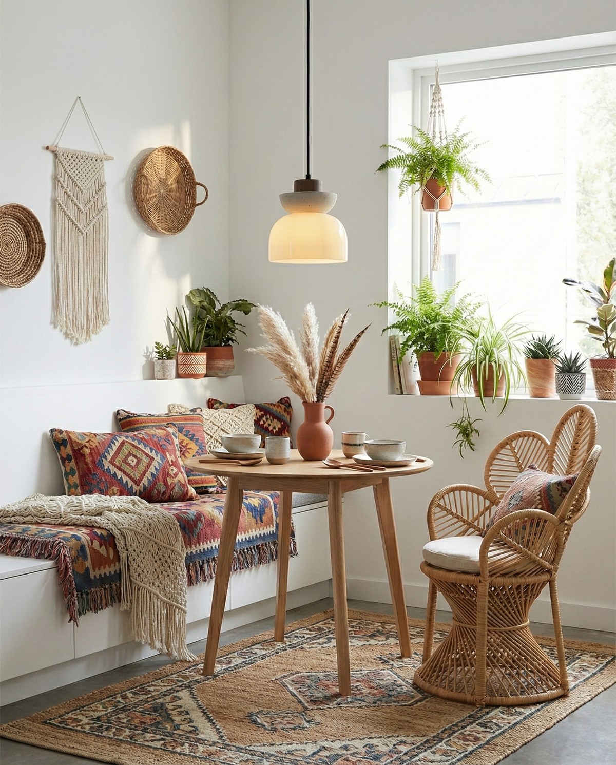 Paolina Travertine Pendant Light — product view 9