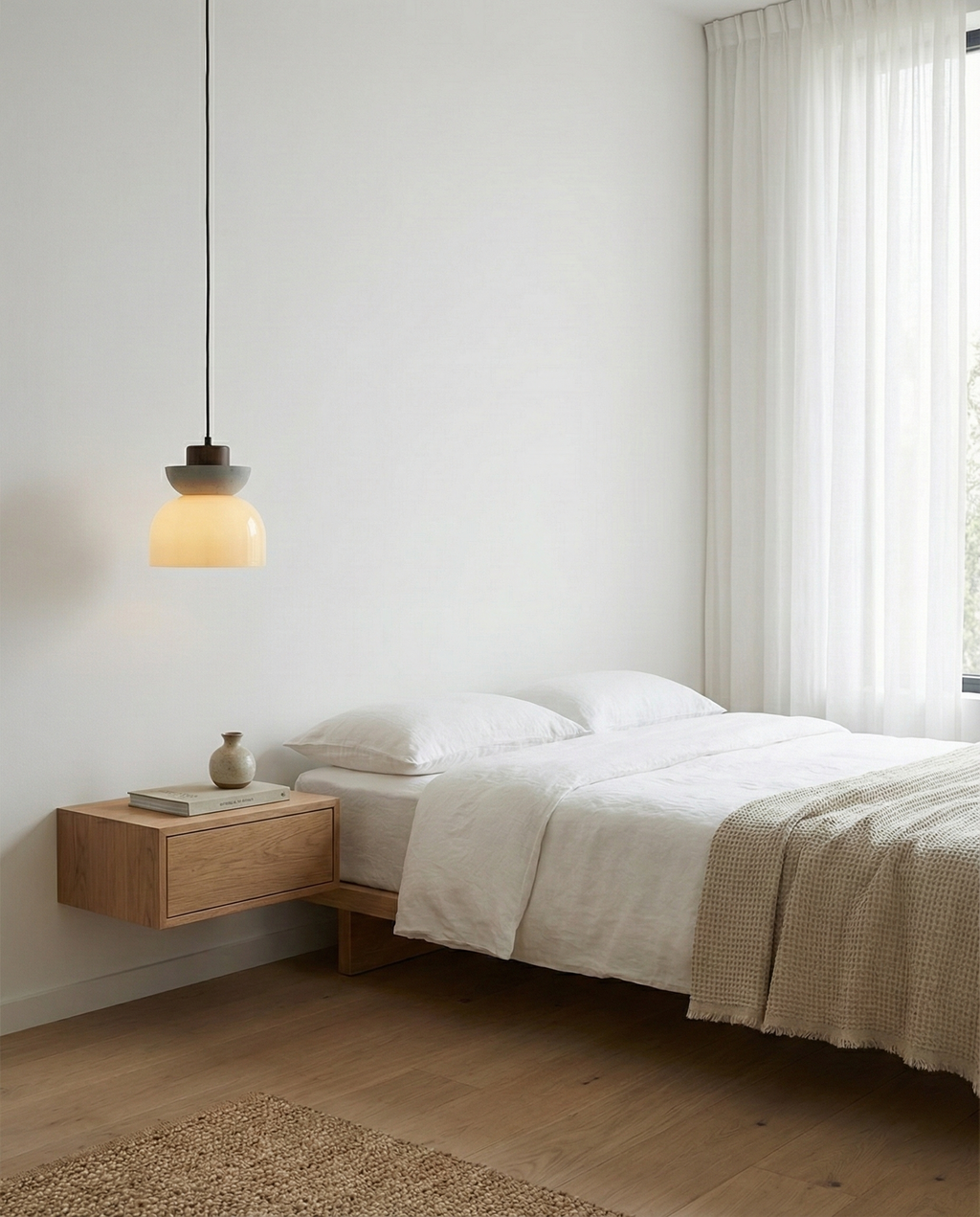 Paolina Travertine Pendant Light — product view 10