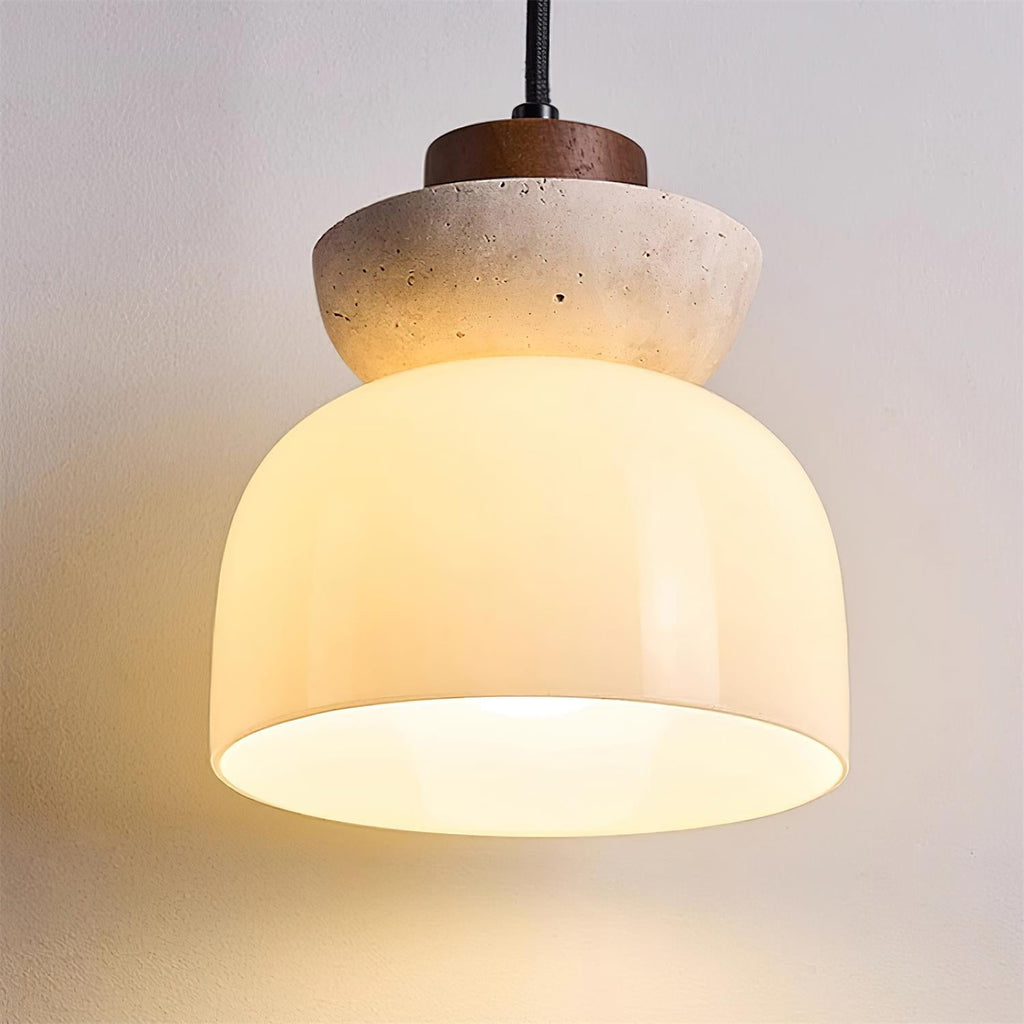 Paolina Travertine Pendant Light — product view 18