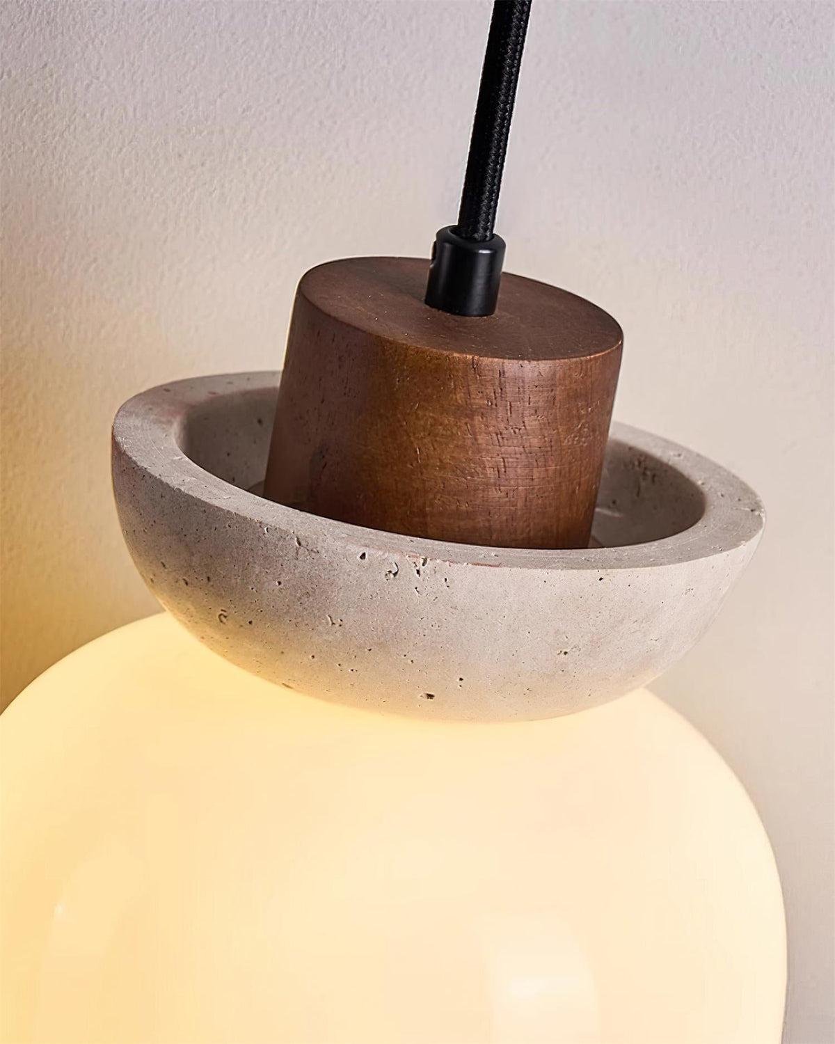 Paolina Travertine Pendant Light — product view 19