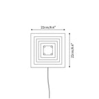Bedin Plug In Metal Wall Lamp — product view 5