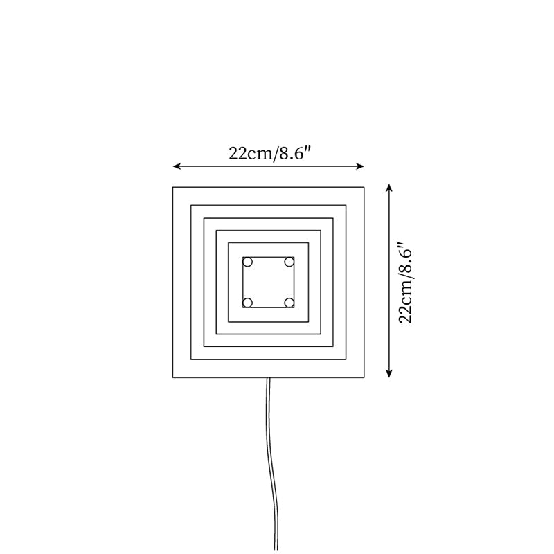Bedin Plug In Metal Wall Lamp — product view 5