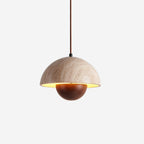 Vienna Travertine Pendant Lamp — product view 1