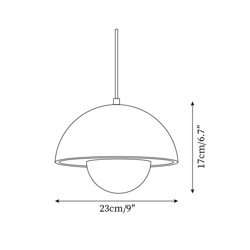 Vienna Travertine Pendant Lamp — product view 5