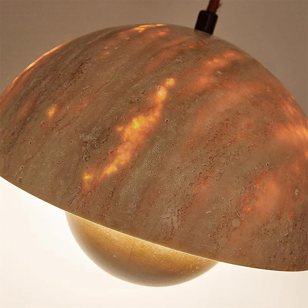 Vienna Travertine Pendant Lamp — product view 17