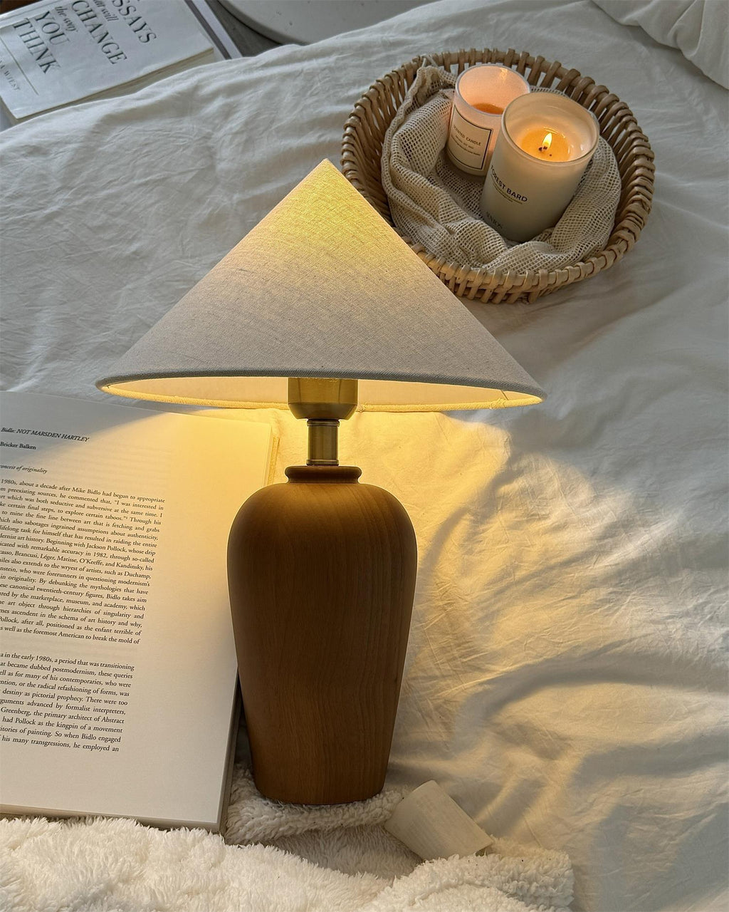 Brayden Wood Table Lamp — product view 3