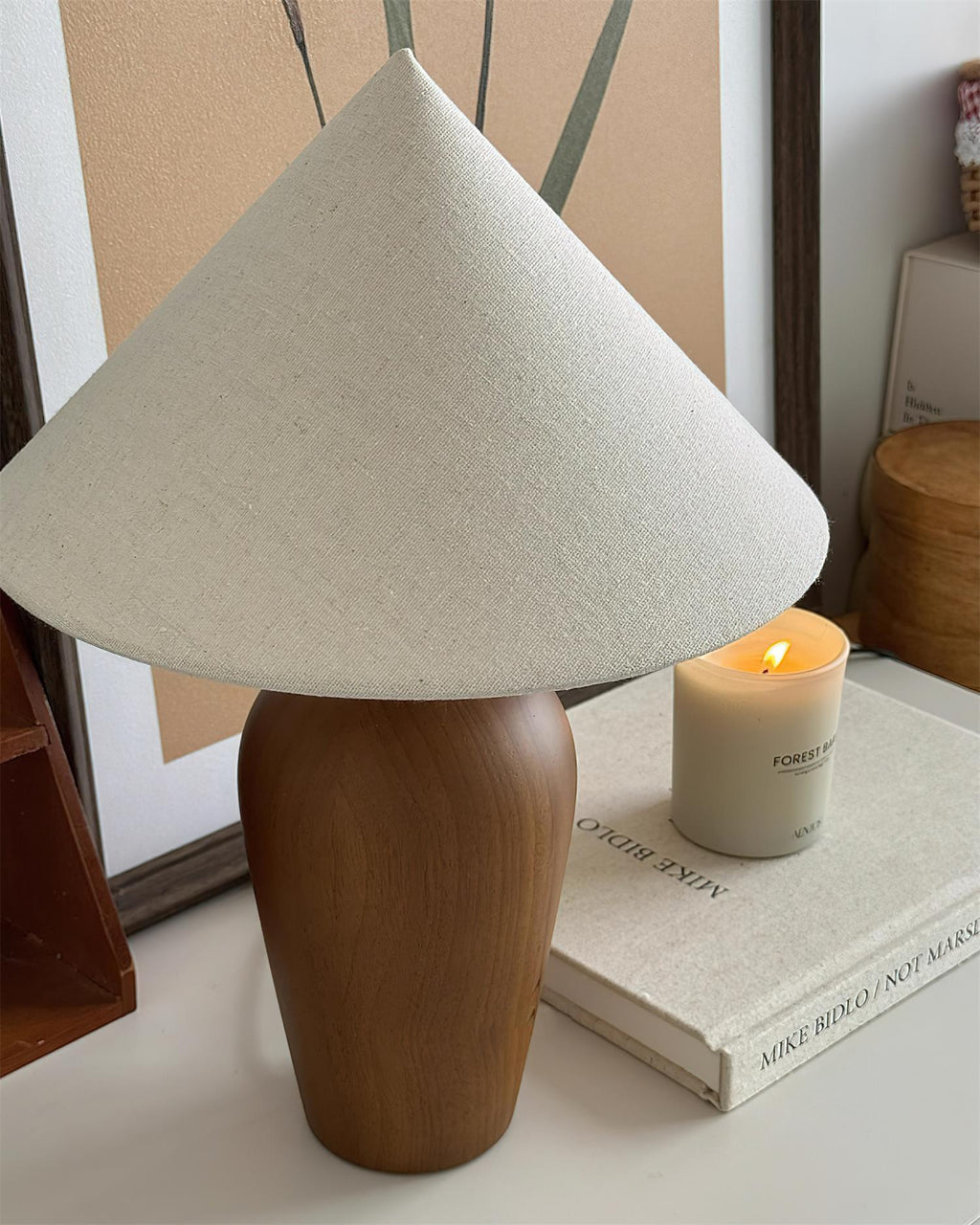 Brayden Wood Table Lamp — product view 15