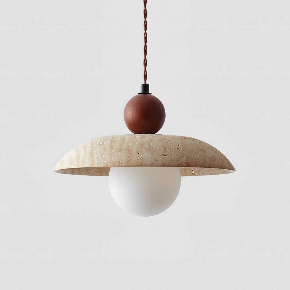 Floyd Travertine Pendant Lamp — product view 2