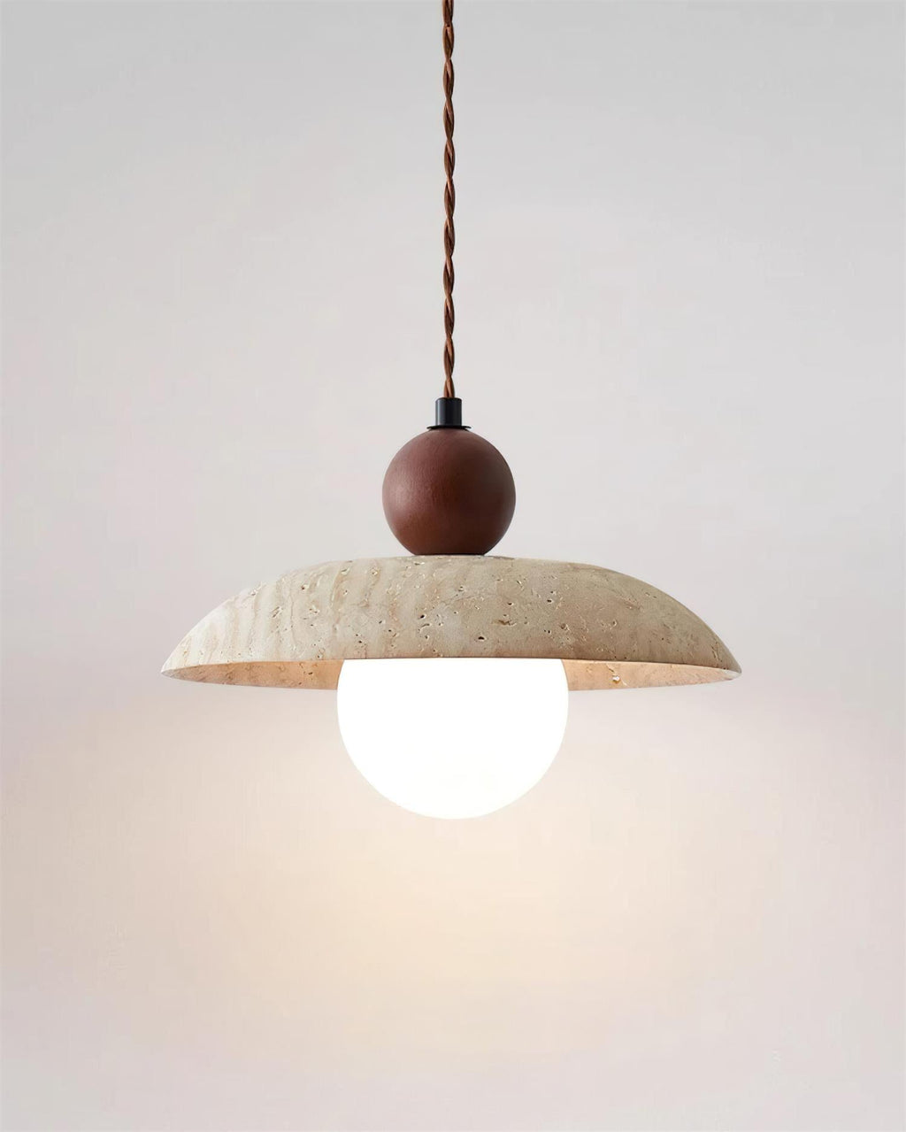 Floyd Travertine Pendant Lamp — product view 3
