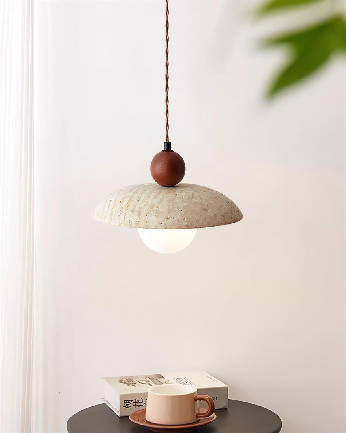 Floyd Travertine Pendant Lamp — product view 4