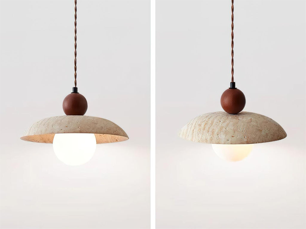 Floyd Travertine Pendant Lamp — product view 13