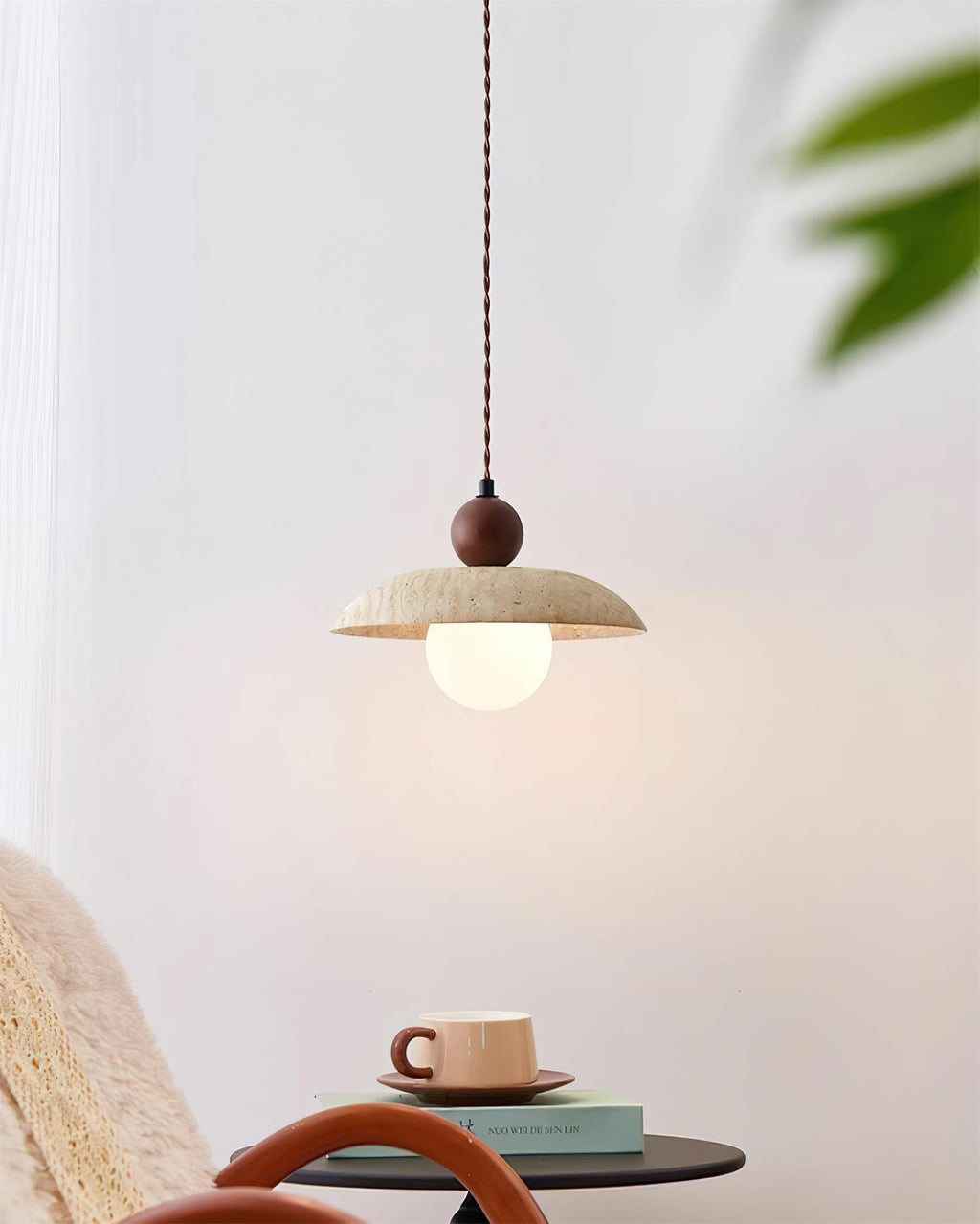 Floyd Travertine Pendant Lamp — product view 15