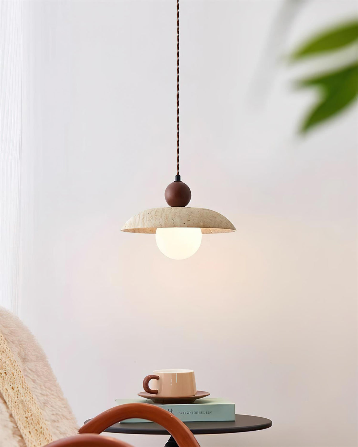 Floyd Travertine Pendant Lamp — product view 15