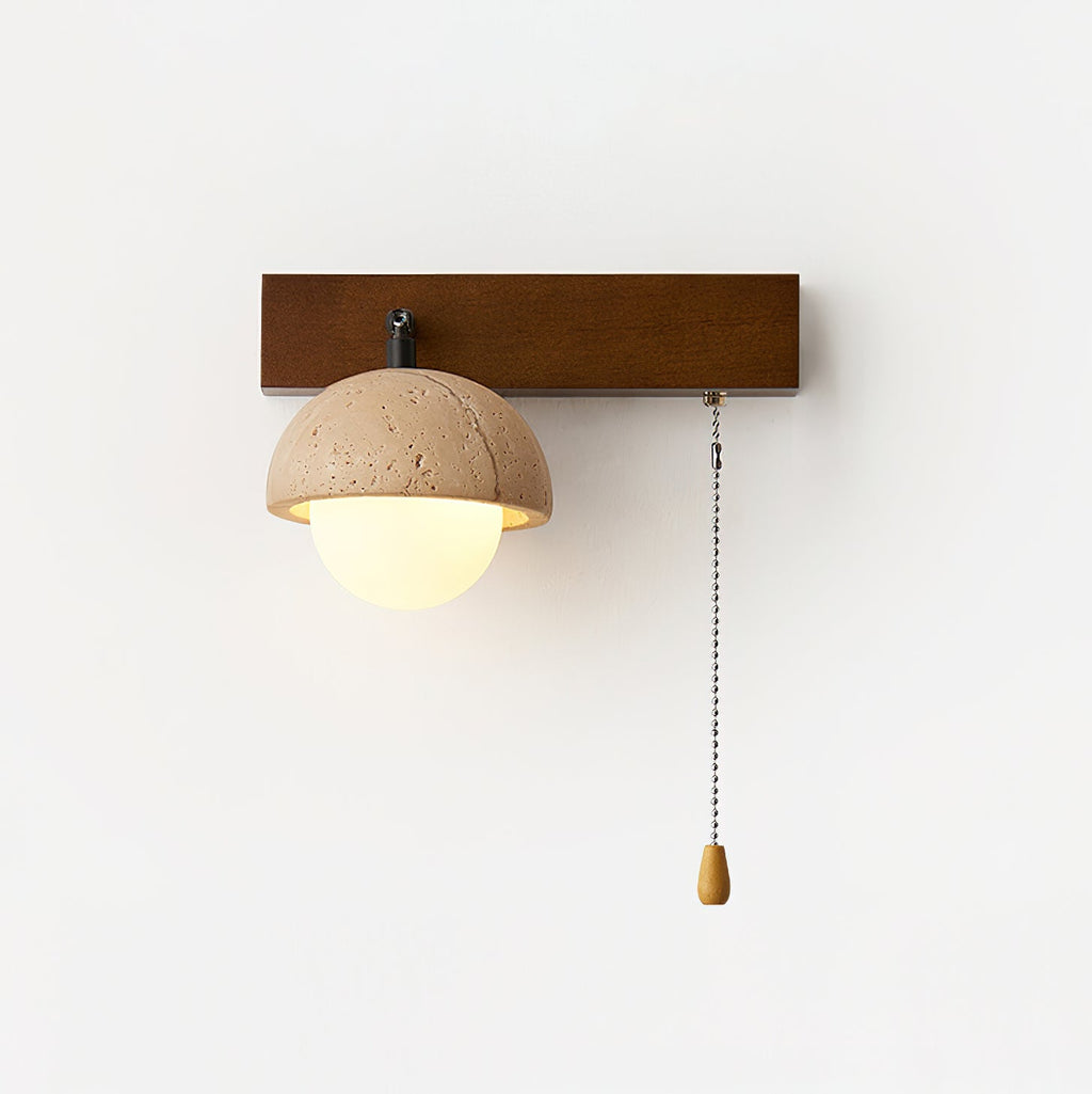 Gabin Travertine Wall Lamp — product view 2
