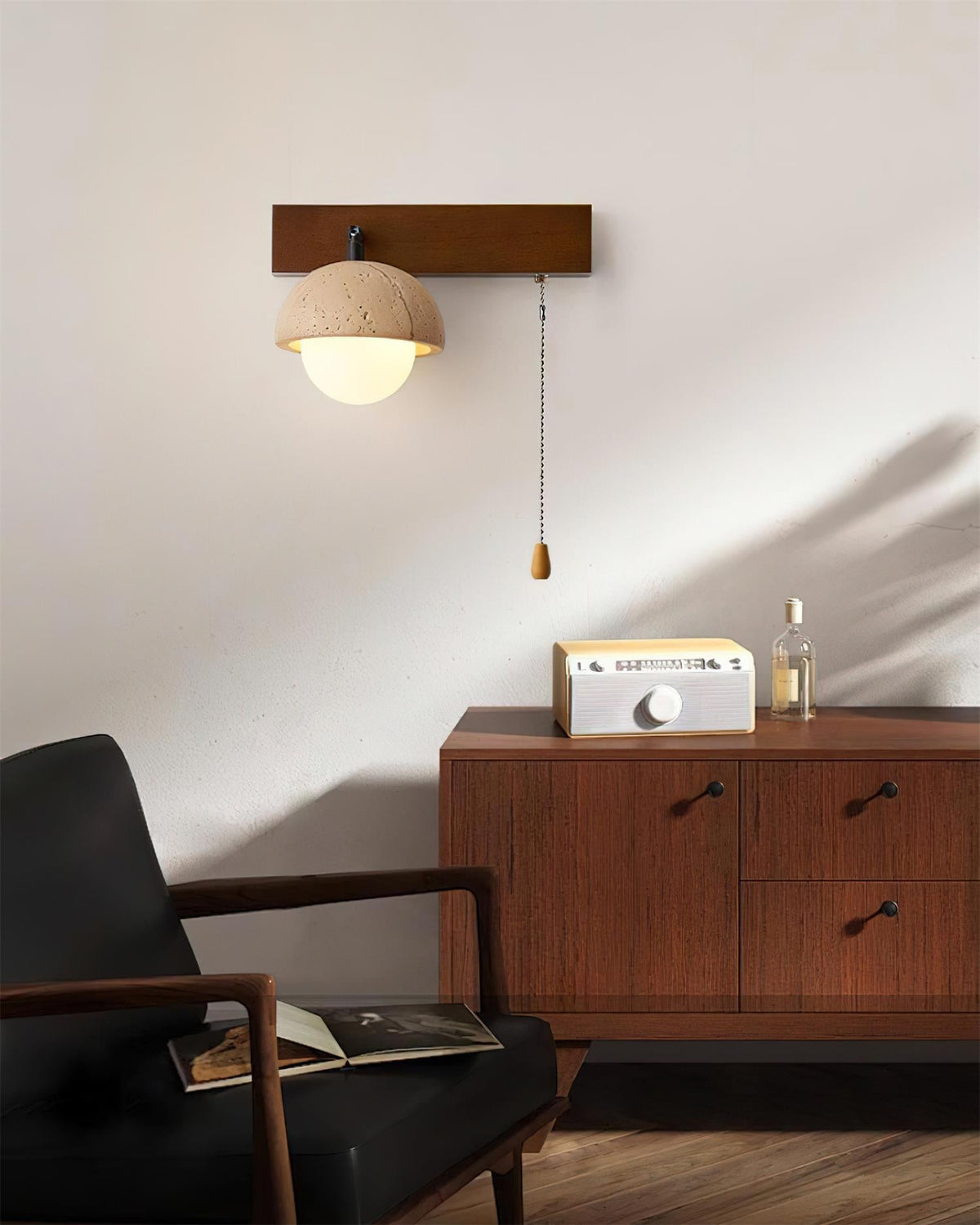 Gabin Travertine Wall Lamp — product view 4
