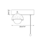Gabin Travertine Wall Lamp — product view 5