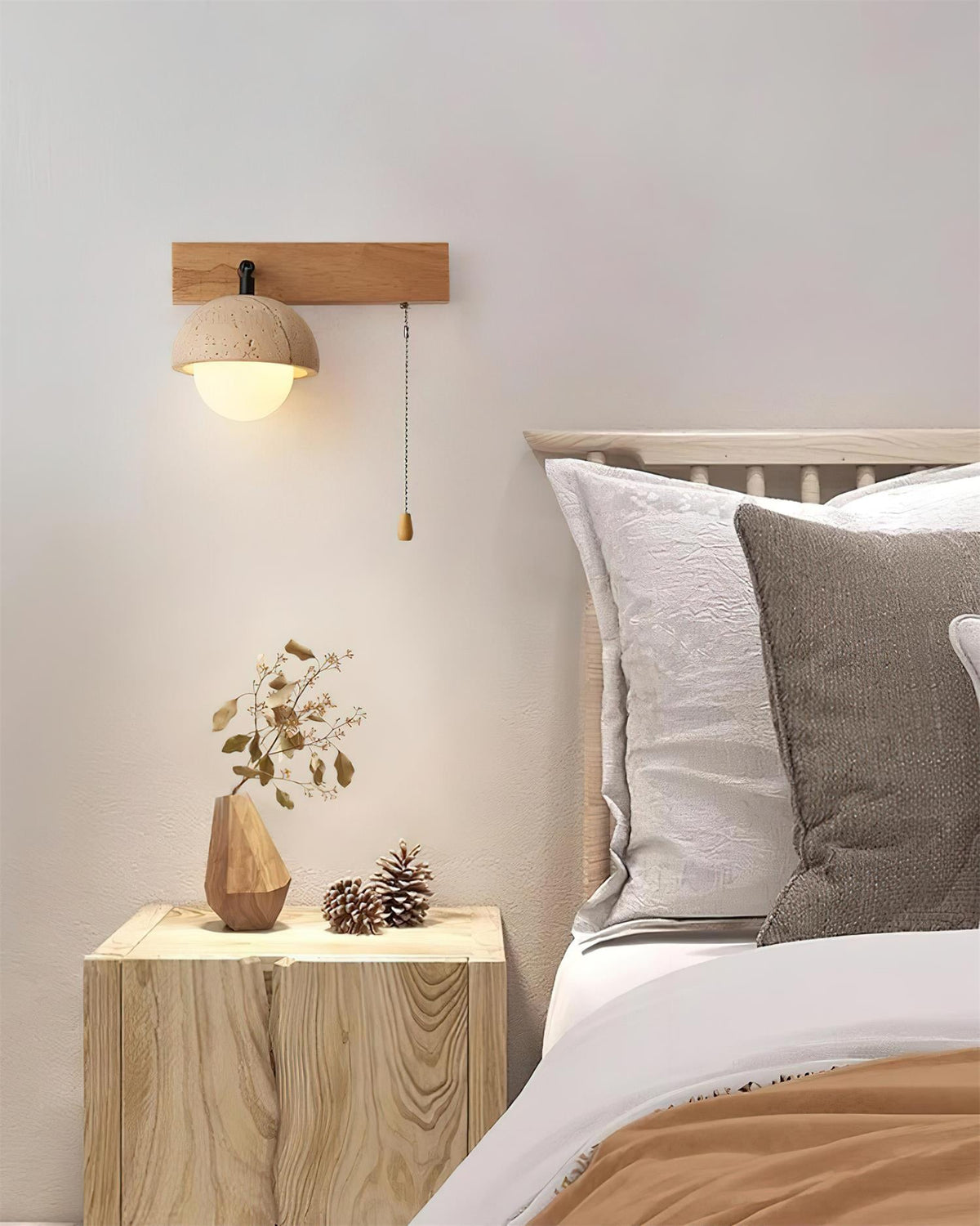 Gabin Travertine Wall Lamp — product view 13