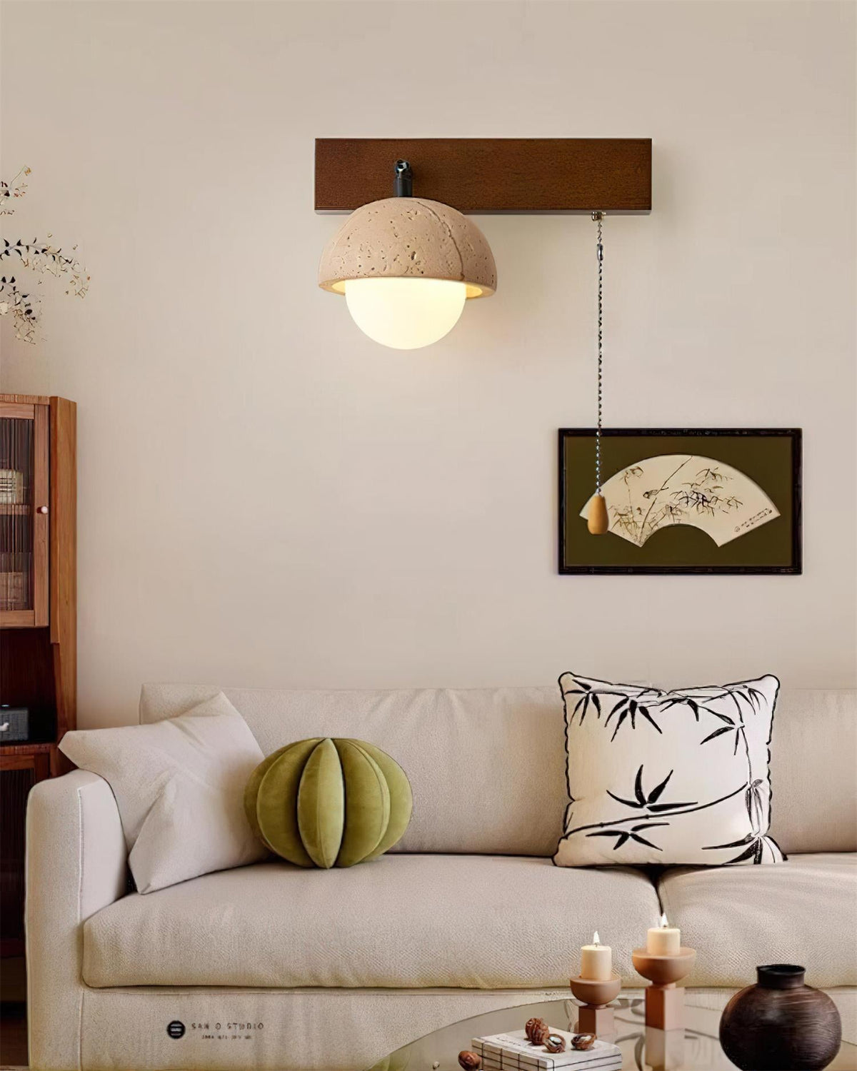 Gabin Travertine Wall Lamp — product view 16