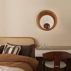 Kaplan Travertine Wall Lamp — product view 3