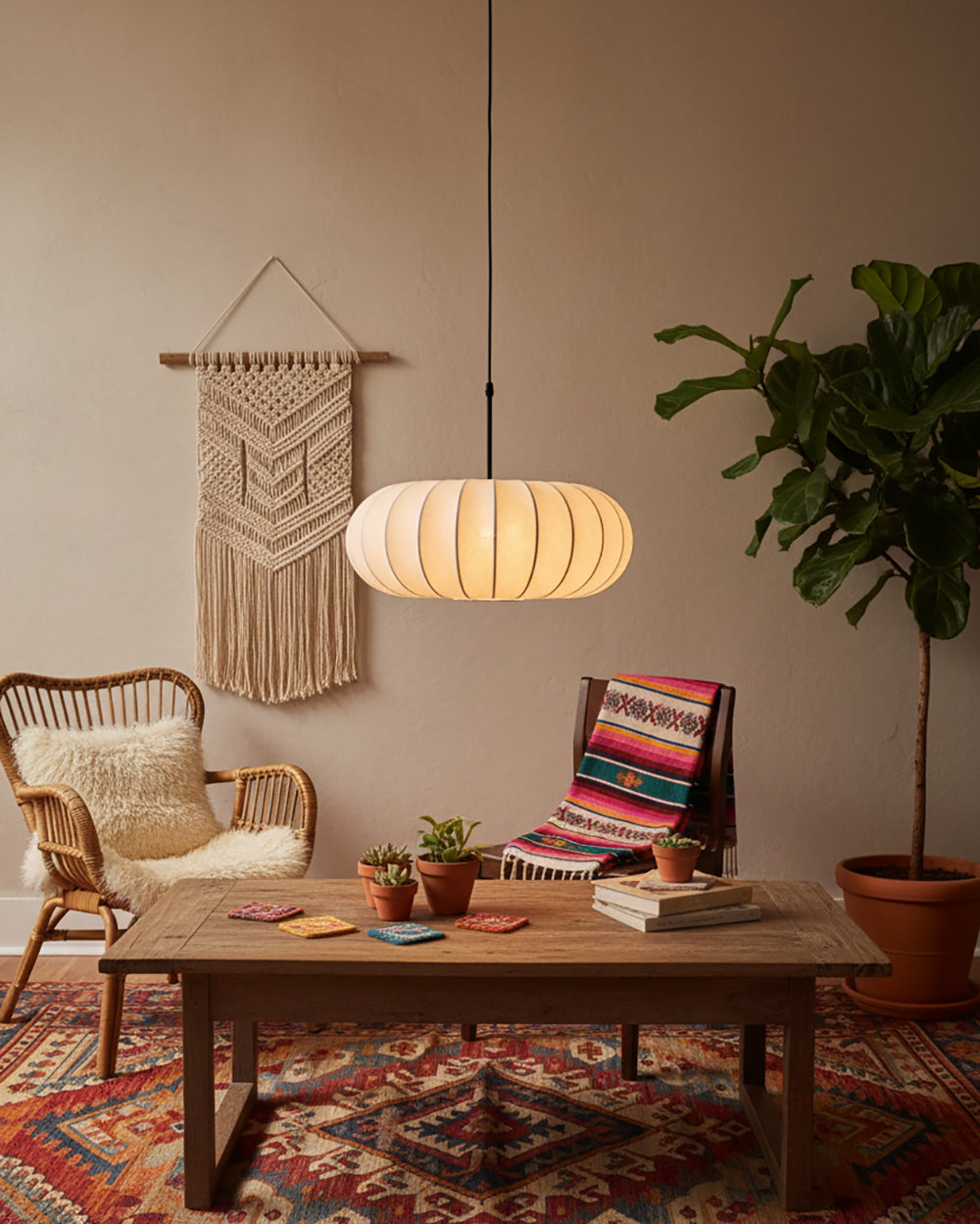Verona Plug In Metal Pendant Lamp — product view 14