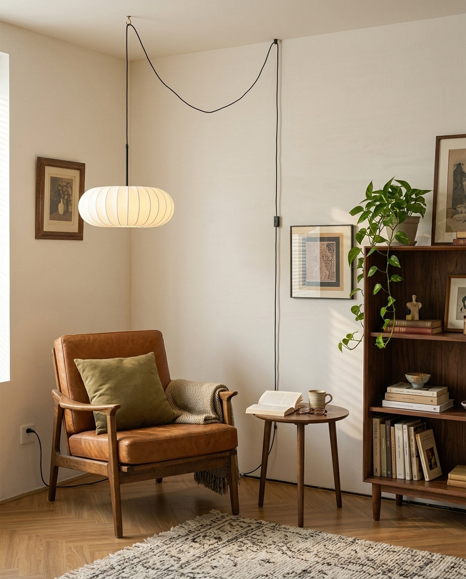Verona Plug In Metal Pendant Lamp — product view 36