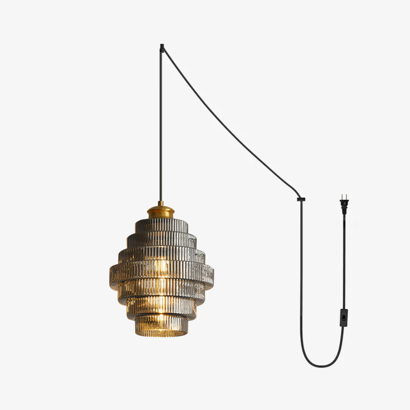 Luella Glass Plug In Pendant Lamp — product view 27