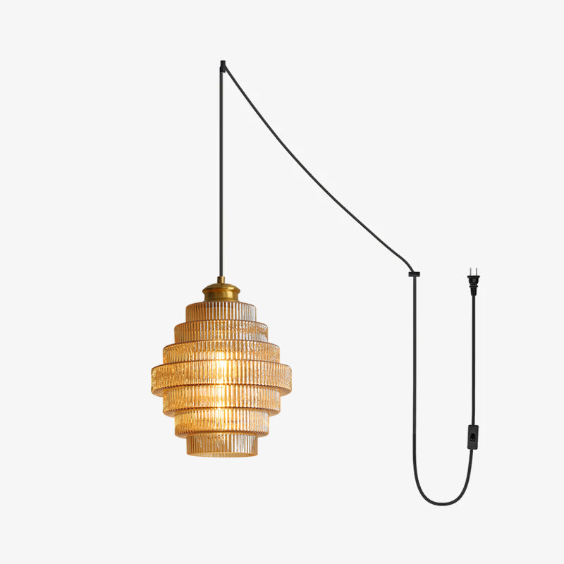Luella Glass Plug In Pendant Lamp — product view 28