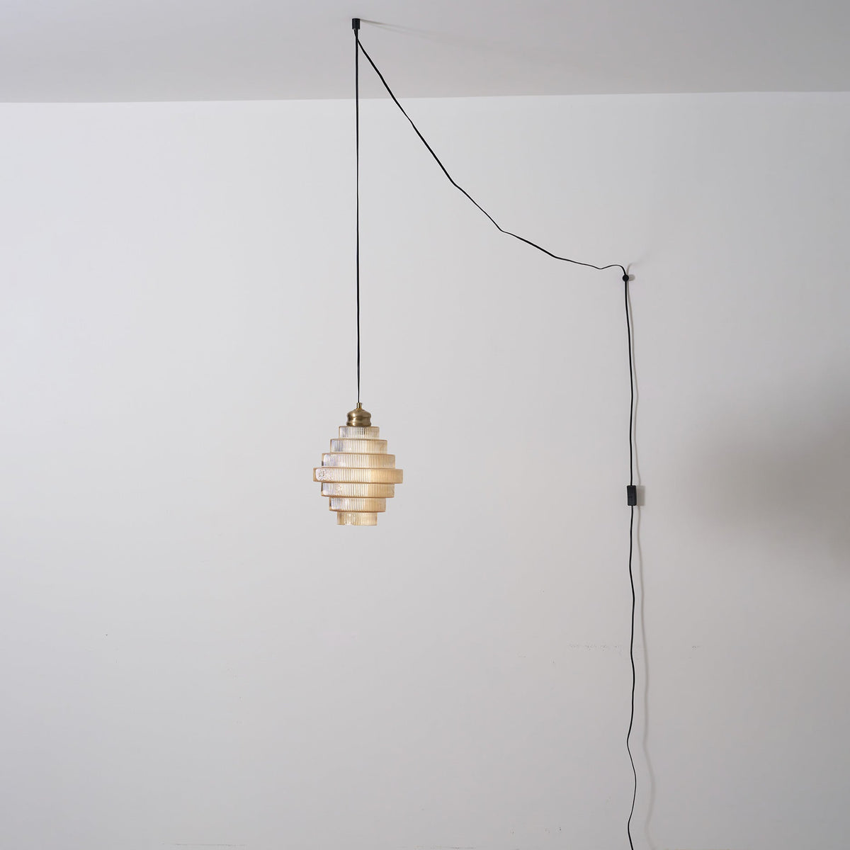 Luella Glass Plug In Pendant Lamp — product view 32