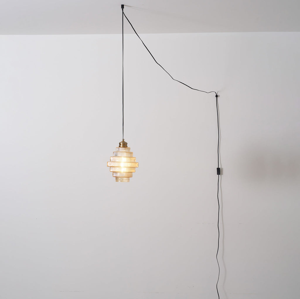 Luella Glass Plug In Pendant Lamp — product view 33