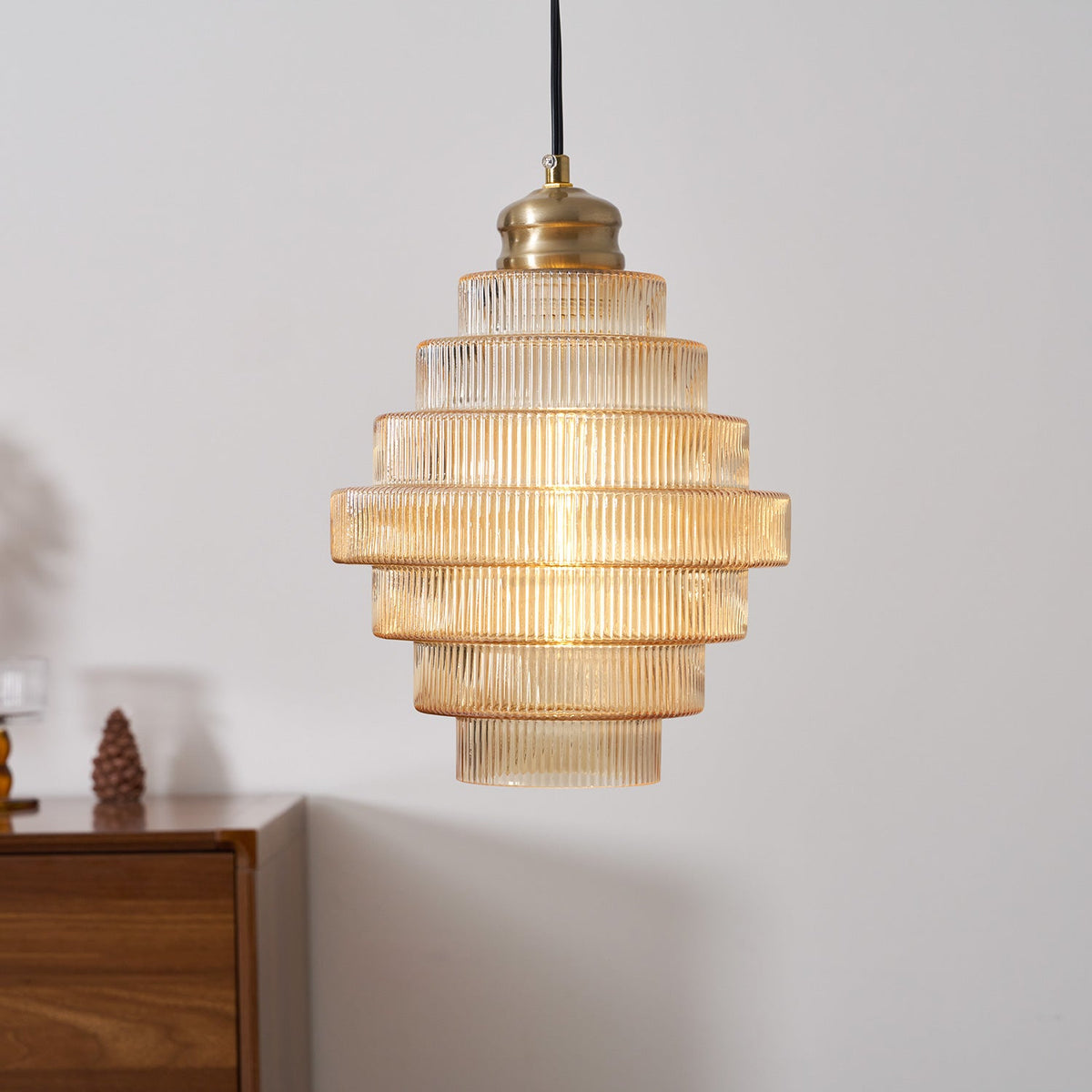 Luella Glass Plug In Pendant Lamp — product view 40