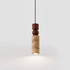 Fables Travertine Pendant Lamp — product view 2