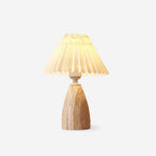 Fina Travertine Table Lamp — product view 1