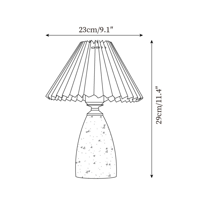 Fina Travertine Table Lamp — product view 5