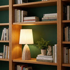 Fina Travertine Table Lamp — product view 8