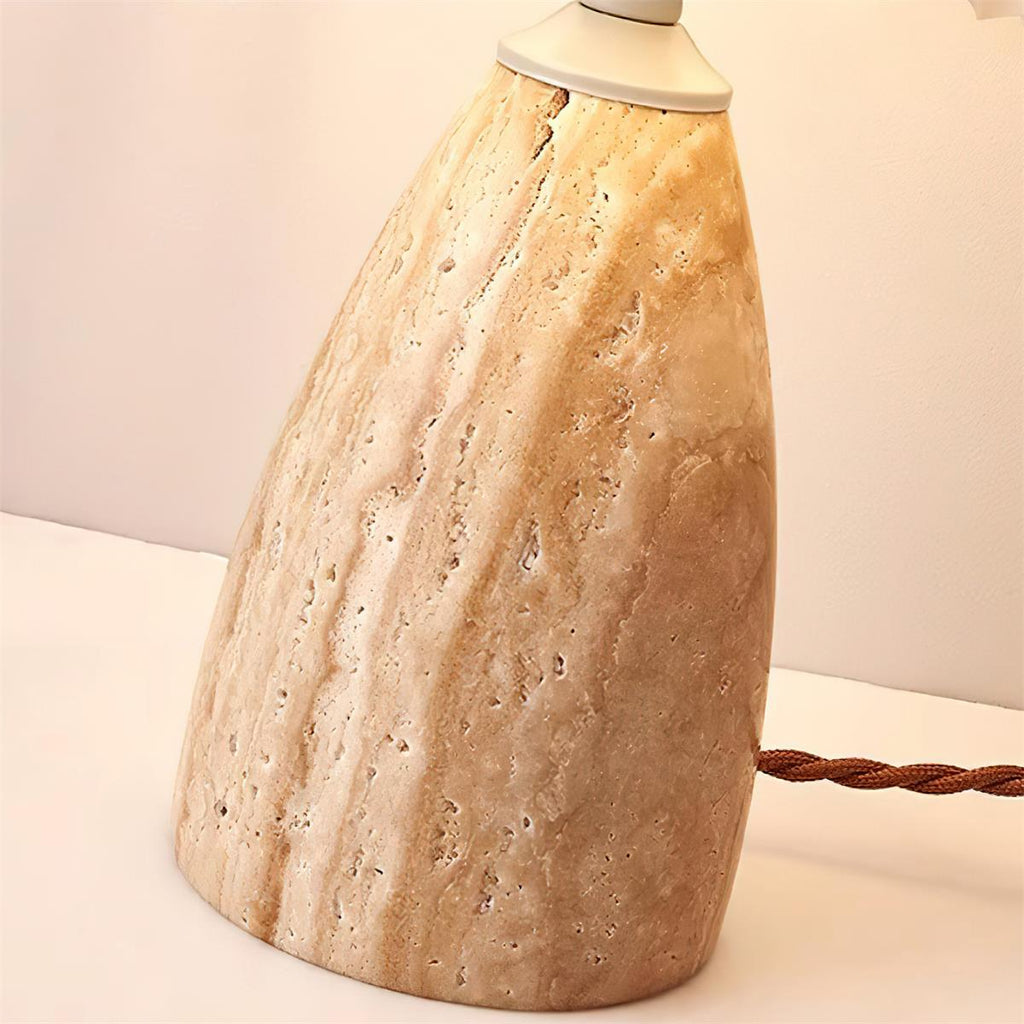 Fina Travertine Table Lamp — product view 17