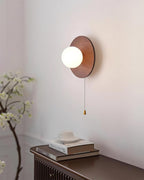 Cara Wood Wall Lamp — product view 3