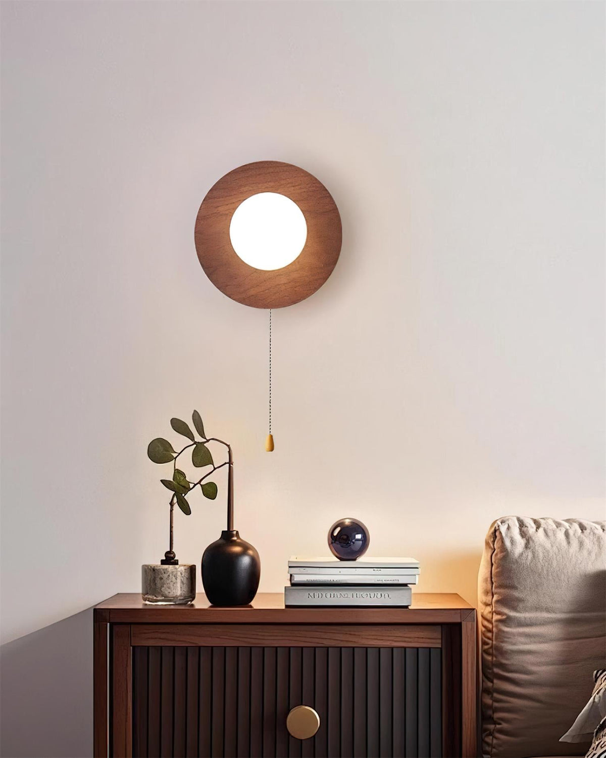Cara Wood Wall Lamp — product view 5