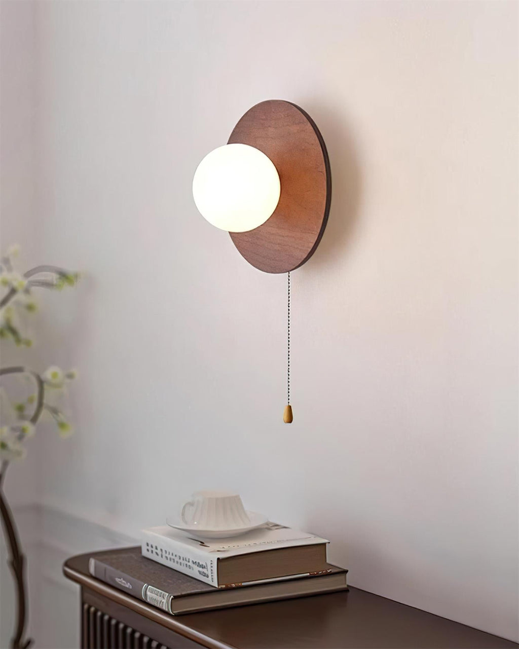 Cara Wood Wall Lamp — product view 7