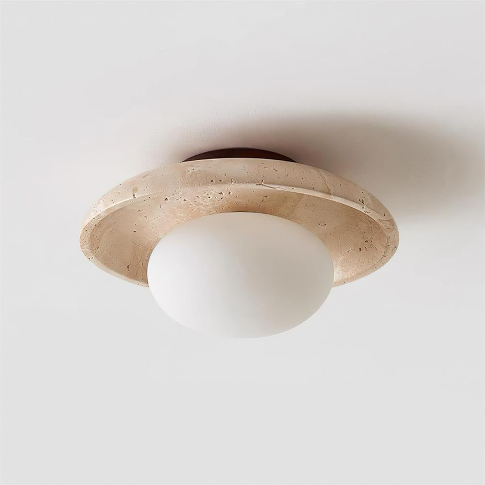 Mylie Travertine Ceiling Lamp — product view 29