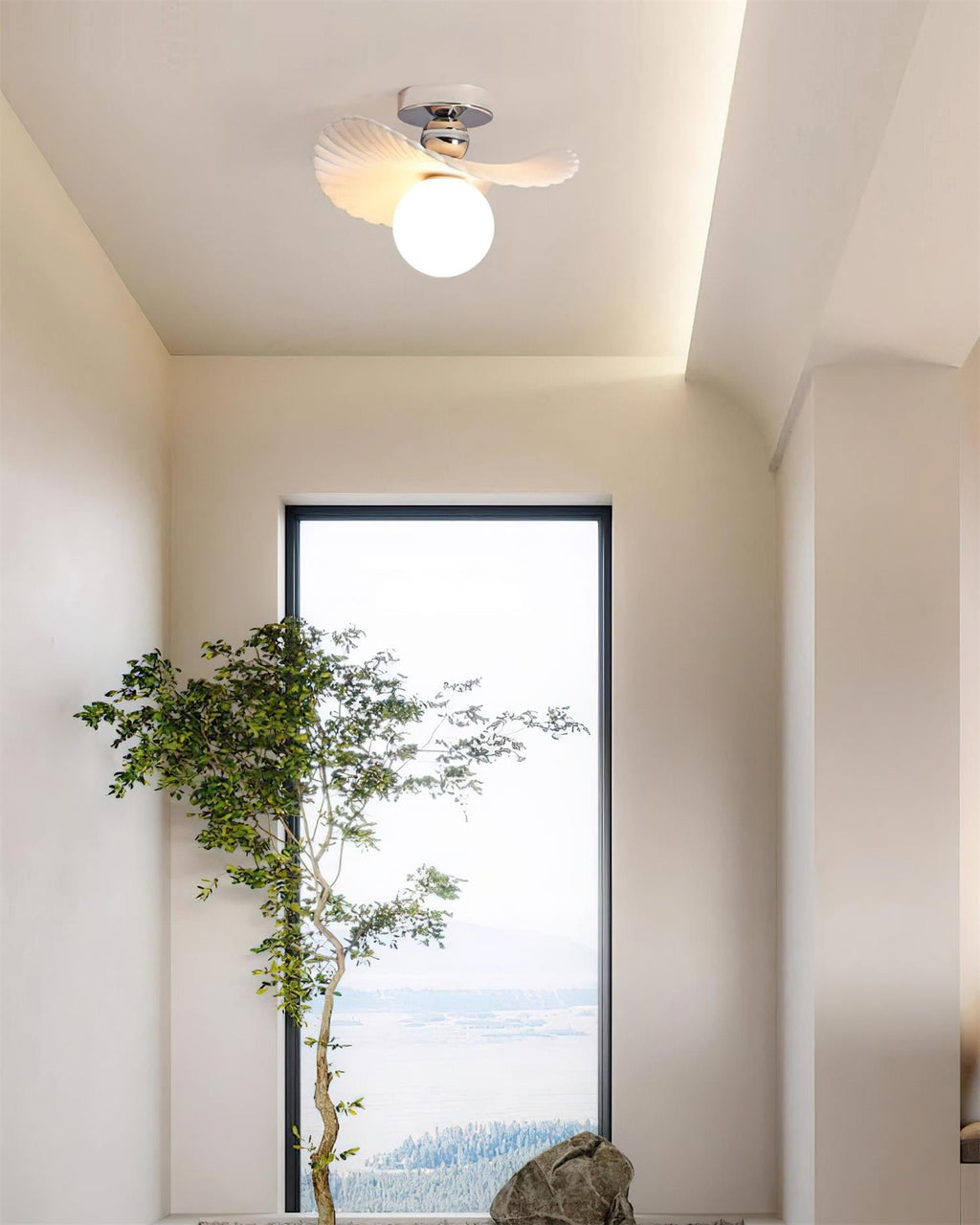 Zinola Glass Ceiling Lamp — product view 6