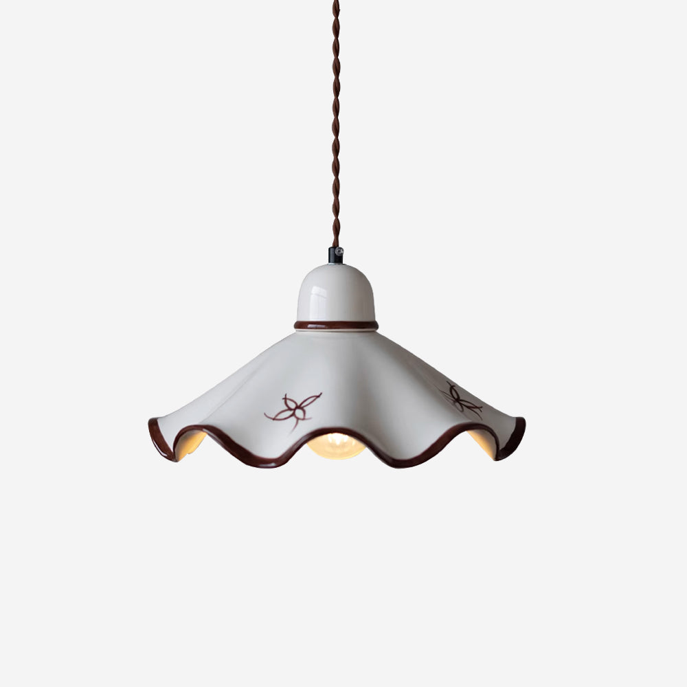 Josiah Ceramics Metal Pendant Lamp — product view 1