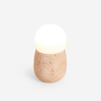 Kave Travertine Table Lamp — product view 1
