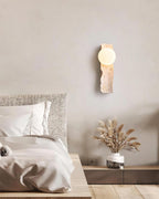 Daith Irregulate Travertine Wall Lamp — product view 4