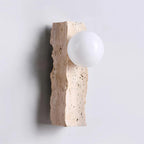 Daith Irregulate Travertine Wall Lamp — product view 11