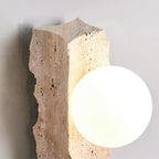 Daith Irregulate Travertine Wall Lamp — product view 13